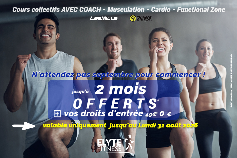 Offre du moment — Elyte Fitness